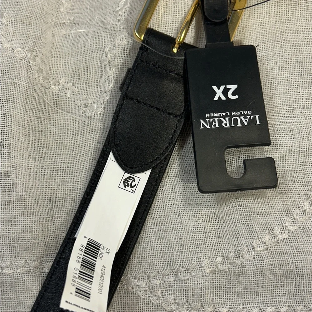 NWT Lauren Ralph Lauren classic leather elegant belt